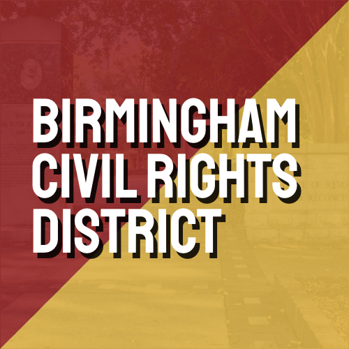 Birmingham Civil Rights District logo